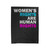 Womens Rights Are Human Rights Velveteen Blanket