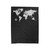World Map Compass Velveteen Blanket