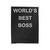 World's Best Boss Velveteen Blanket