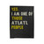 Yes I Am One Of Those Atlatl People Velveteen Blanket