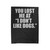 You Lost Me At I Don't Like Dogs Velveteen Blanket