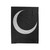 Black Crescent Moon Velveteen Blanket