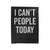 I Can't People Today Velveteen Blanket