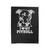 I Love My Pitbull Velveteen Blanket
