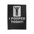 I Pooped Today Funny Velveteen Blanket