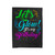 Let's Glow It's My Birthday Velveteen Blanket