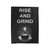 Rise And Grind Velveteen Blanket