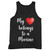 Our cotton my heart belongs to a marine men tank top is perfect for those intense workouts in the gym, at practice or pickup games.