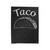 Taco Velveteen Blanket
