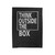 Think Outside The Box Velveteen Blanket