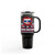 Four Score And Seven Beers Funny Usa Party Insulated Travel Mug