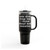 Rain Drop Drop Top I Think About Food Nonstop Funny Insulated Travel Mug