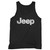 Our cotton silver jeep logo men tank top is perfect for those intense workouts in the gym, at practice or pickup games.