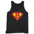Our cotton superman logo with b letter men tank top is perfect for those intense workouts in the gym, at practice or pickup games.