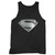 Our cotton superman man of steel logo men tank top is perfect for those intense workouts in the gym, at practice or pickup games.