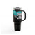 Cartoon Raccoon Heart Insulated Travel Mug
