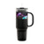 Laser Eyes Space Cat Funny Insulated Travel Mug