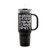 Mistletoe Hot Cocoa Sleigh Rides Candy Canes Insulated Travel Mug