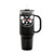 Panda Bear With Heart Eyes Insulated Travel Mug