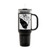 Wolf With Crow Bird Raven Insulated Travel Mug
