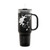 Border Collie Frisbee Disc Dog Insulated Travel Mug