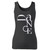 High quality print of this slim fit abstract dance time women tank top will turn heads. And bystanders won't be disappointed - the racerback cut looks good one any woman's shoulders.