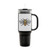 Bumblebee Mosaic Pattern Insulated Travel Mug