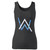 High quality print of this slim fit alan walker emblem glitter women tank top will turn heads. And bystanders won't be disappointed - the racerback cut looks good one any woman's shoulders.