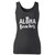 High quality print of this slim fit aloha beaches women tank top will turn heads. And bystanders won't be disappointed - the racerback cut looks good one any woman's shoulders.
