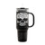 Floral Skull Insulated Travel Mug