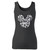 High quality print of this slim fit avengers mickey face marvel comics women tank top will turn heads. And bystanders won't be disappointed - the racerback cut looks good one any woman's shoulders.