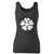 High quality print of this slim fit black clover 5 leaf women tank top will turn heads. And bystanders won't be disappointed - the racerback cut looks good one any woman's shoulders.