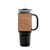 Monstera Line Art Insulated Travel Mug