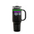 Mummys Little Boo Halloween Spider Web Witch Hat Mommys Cute Boo Pumpkin Nightmare Insulated Travel Mug
