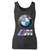 High quality print of this slim fit bmw logo m power car women tank top will turn heads. And bystanders won't be disappointed - the racerback cut looks good one any woman's shoulders.
