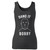 High quality print of this slim fit bobby hill king of the hill women tank top will turn heads. And bystanders won't be disappointed - the racerback cut looks good one any woman's shoulders.