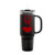 Queen Of Hearts Funny Poker Insulated Travel Mug