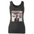 High quality print of this slim fit bruno mars cover women tank top will turn heads. And bystanders won't be disappointed - the racerback cut looks good one any woman's shoulders.