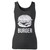 High quality print of this slim fit burger and slider women tank top will turn heads. And bystanders won't be disappointed - the racerback cut looks good one any woman's shoulders.