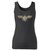 High quality print of this slim fit captain marvel logo women tank top will turn heads. And bystanders won't be disappointed - the racerback cut looks good one any woman's shoulders.