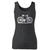 High quality print of this slim fit classic vintage bike women tank top will turn heads. And bystanders won't be disappointed - the racerback cut looks good one any woman's shoulders.