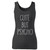 High quality print of this slim fit cute but psycho women tank top will turn heads. And bystanders won't be disappointed - the racerback cut looks good one any woman's shoulders.