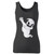 High quality print of this slim fit dabbing halloween women tank top will turn heads. And bystanders won't be disappointed - the racerback cut looks good one any woman's shoulders.