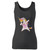 High quality print of this slim fit dabbing unicorn women tank top will turn heads. And bystanders won't be disappointed - the racerback cut looks good one any woman's shoulders.