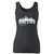 High quality print of this slim fit dallas texas skyline original women tank top will turn heads. And bystanders won't be disappointed - the racerback cut looks good one any woman's shoulders.