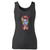 High quality print of this slim fit david bowie art women tank top will turn heads. And bystanders won't be disappointed - the racerback cut looks good one any woman's shoulders.
