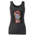 High quality print of this slim fit david bowie rainbow art women tank top will turn heads. And bystanders won't be disappointed - the racerback cut looks good one any woman's shoulders.