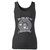 High quality print of this slim fit donnie darko s women tank top will turn heads. And bystanders won't be disappointed - the racerback cut looks good one any woman's shoulders.