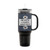 Black Lives Matter Flower Insulated Travel Mug