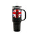 Elizabeth Tower Clock British Flag Insulated Travel Mug